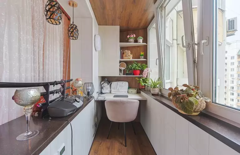 Объединение лоджии трапеции с комнатой